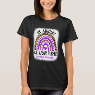Camiseta Heart August Usamos overdose roxa Diversão