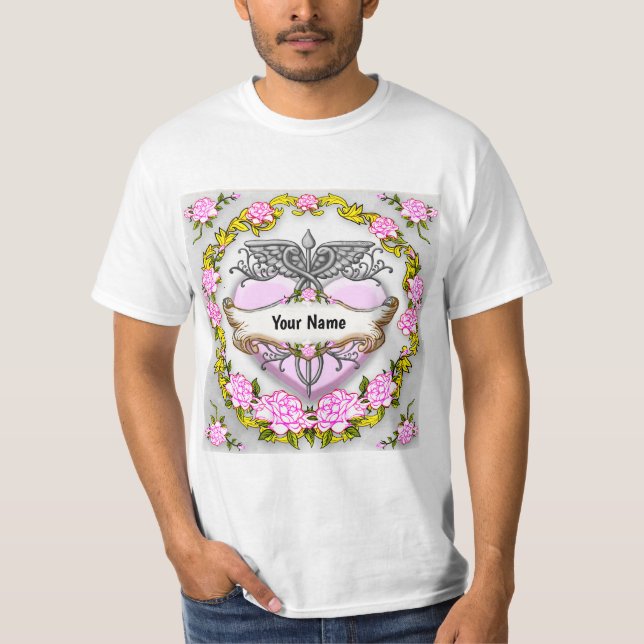 Camiseta Heart Caduceus (Frente)