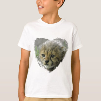 Camiseta Heart Cheetah kitten