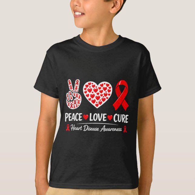 Camiseta Heart Disease Awareness  (Frente)