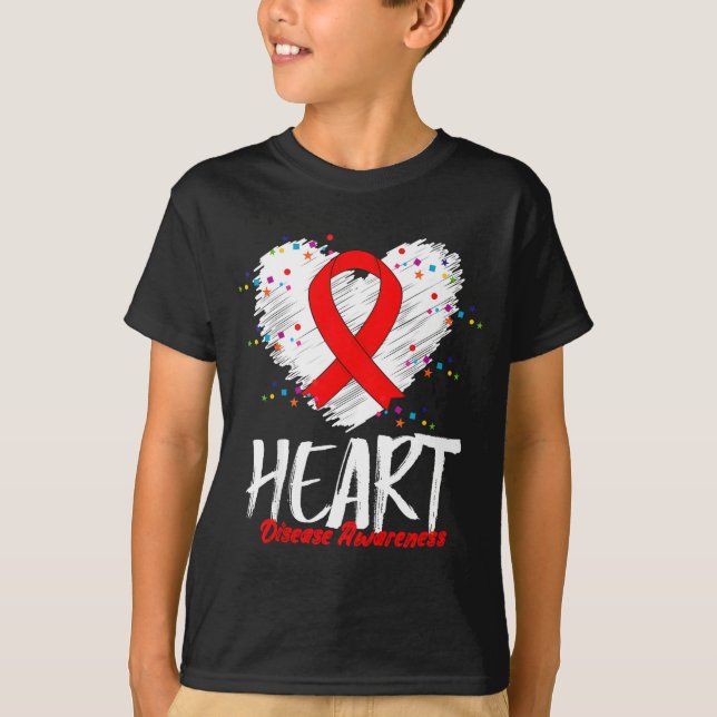 Camiseta Heart Disease Awareness  (Frente)
