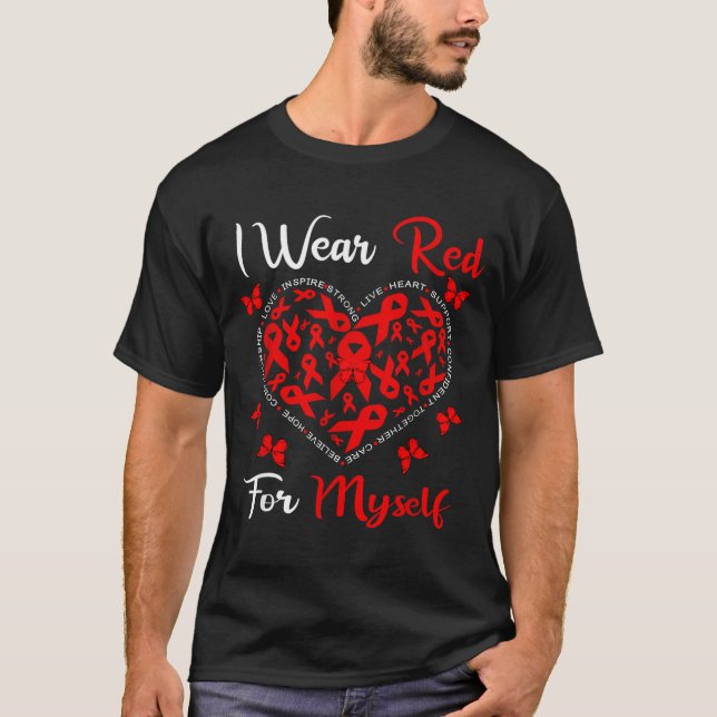 Camiseta Heart Disease Awareness Month Open Heart Diseases  (Frente)