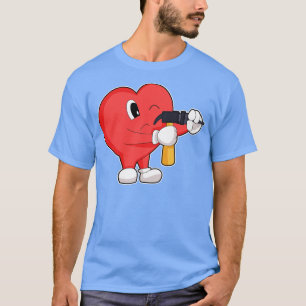 Camiseta Heart Handyman Drill press