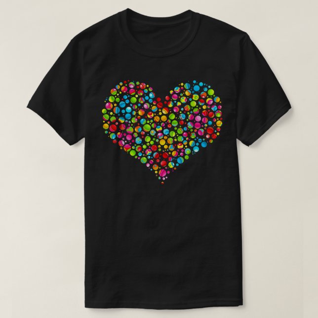 Camiseta Heart International Dot Day Setembro 15 Polka D (Frente do Design)