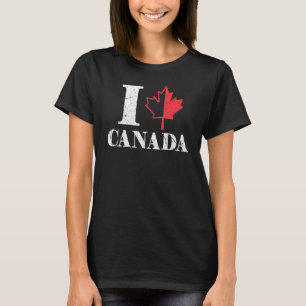 Camiseta Heart Maple Canada Day Maple Leaf Proud Canadian L