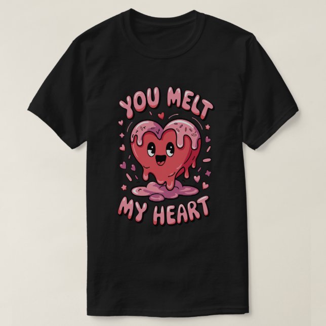 Camiseta Heart-Melt (Frente do Design)