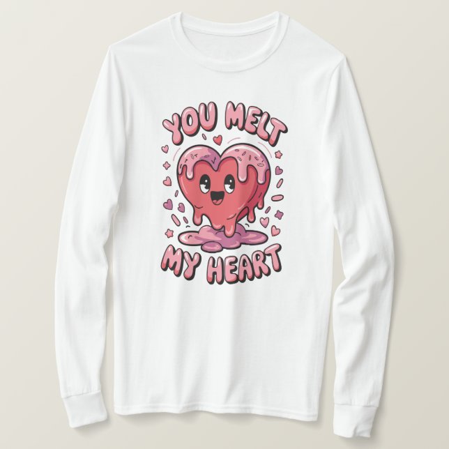 Camiseta Heart-Melt (Frente do Design)
