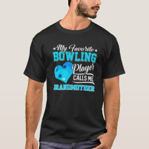 Camiseta Heart My Favorite Boliche Player Me Chama Avô