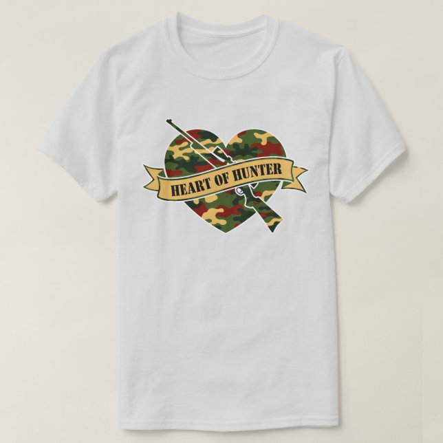 Camiseta Heart of Hunter – Wild Instinct T-Shirt (Frente do Design)