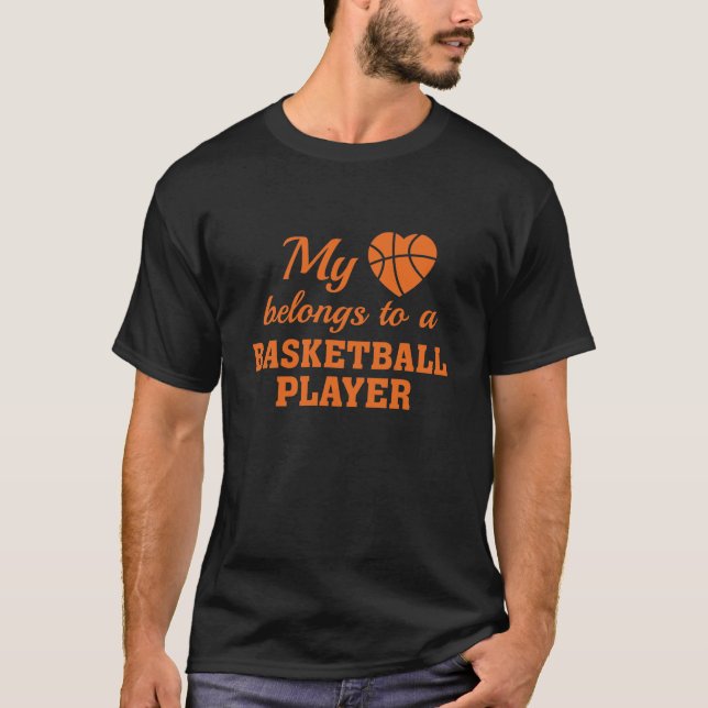 Camiseta Heart Pertence a Basquete (Frente)