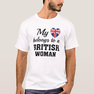 Camiseta Heart Pertence a British