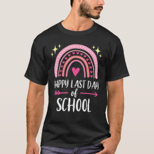 Camiseta Heart Rainbow Happy No Dia Passado Professor Gir