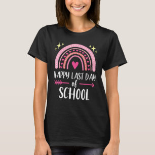 Camiseta Heart Rainbow Happy No Dia Passado Professor Gir