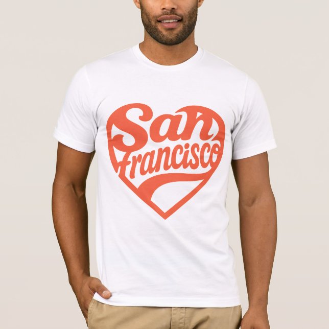 Camiseta Heart San Francisco (Frente)