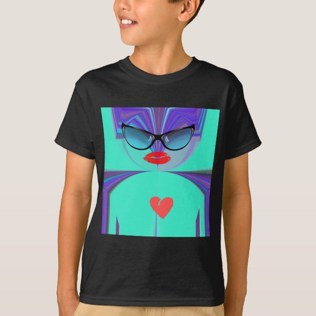 Camiseta Heart Selfie (Frente)