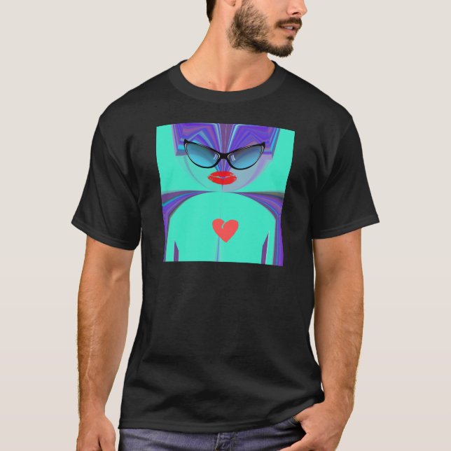 Camiseta Heart Selfie (Frente)