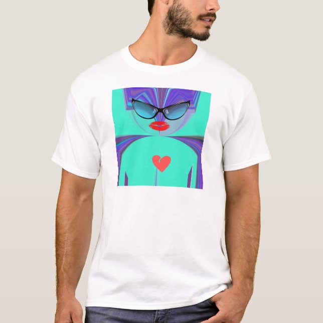 Camiseta Heart Selfie (Frente)