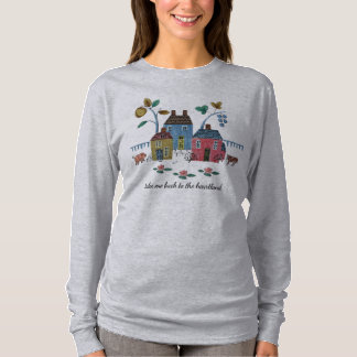 Camiseta Heartland Cozy Americana Vintage Country Style