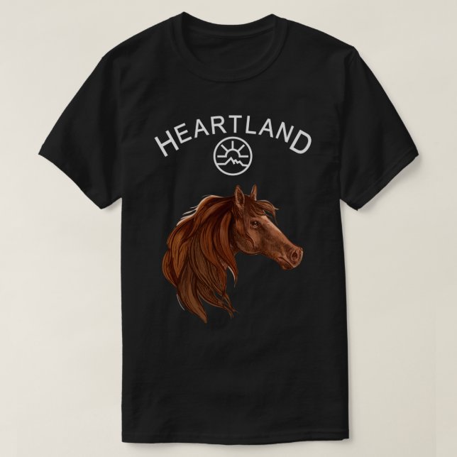 Camiseta Heartland , Heartland Horse      (Frente do Design)