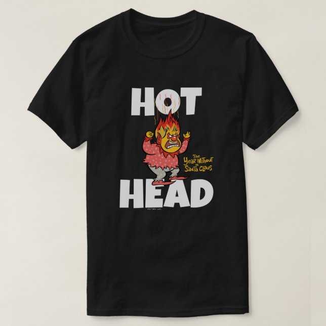 Camiseta Heat Miser Hot Head (Frente do Design)