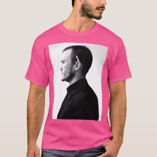 Camiseta Heath Ledger - Ator Preto E Branco