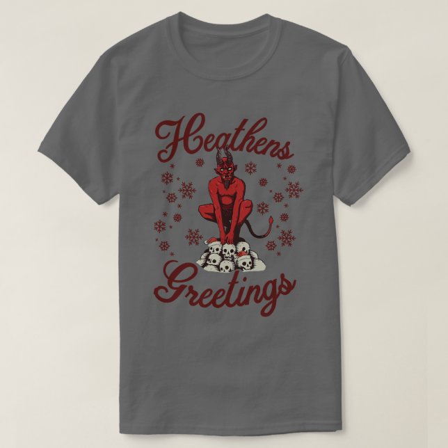Camiseta Heathens Saudações (Frente do Design)