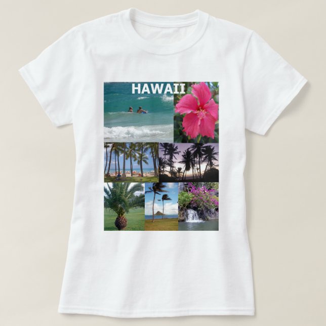 Camiseta Heavenly Hawaii por Khoncepts (Frente do Design)