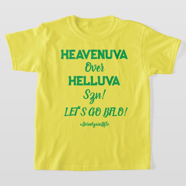 Camiseta HEAVENUVA Sobre HELLUVA Crianças (Postura )