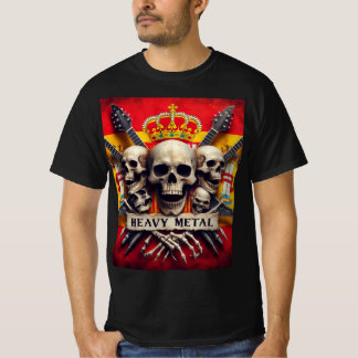 Camiseta Heavy metal español