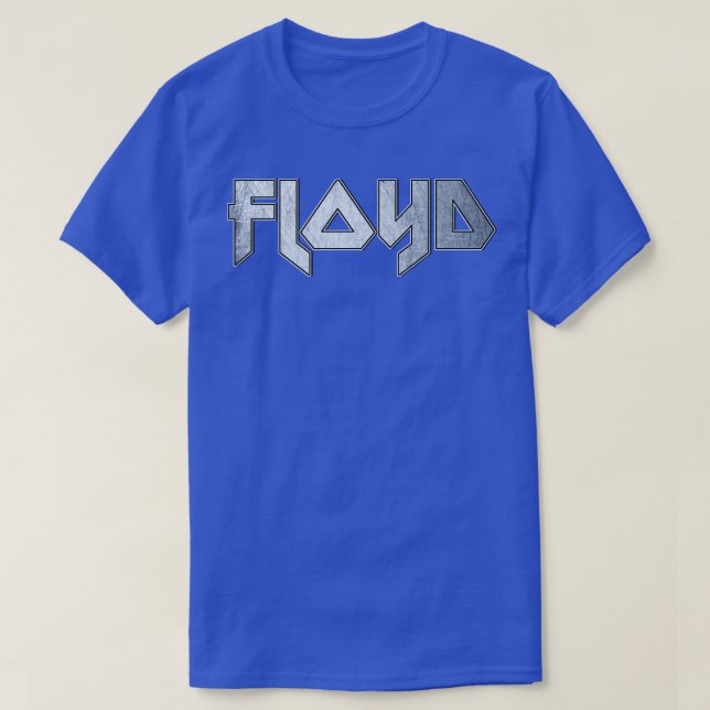 Camiseta Heavy metal Floyd (Frente do Design)