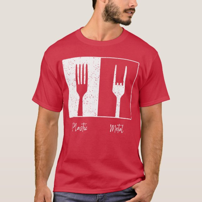 Camiseta Heavy Metal Rocker Punk Rock Music Hard Rock famil (Frente)