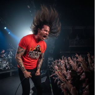 Camiseta Heavy Rock É Minha Terapia