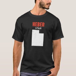 Camiseta Heber Utah EUA State America Viagem Utahan