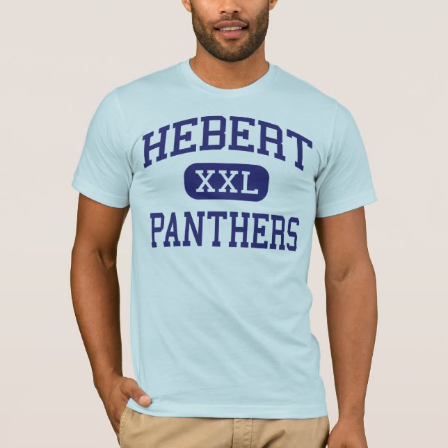 Camiseta Hebert - panteras - segundo grau - Beaumont Texas (Frente)