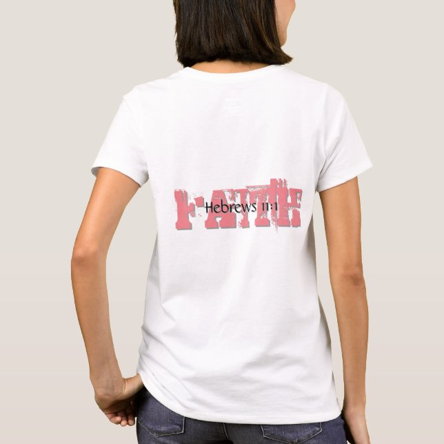 Camiseta Hebraico 11:1 Passagem (Verso)