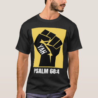 Camiseta Hebraico Israelita Dourado Yah Clothing Yahweh Yah