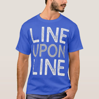 Camiseta Hebraico Israelita Linha Na Linha