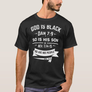 Camiseta Hebraico Israelita Vestuário Deus É Mulher Negra M