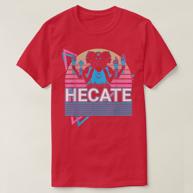 Camiseta Hecate Deusa Grega Da Bruxaria (Frente do Design)