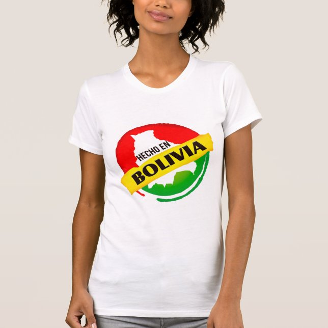 Camiseta Hecho en Bolivia (Frente)