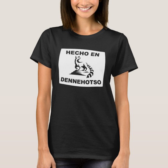 Camiseta Hecho en Dennehotso Arizona Ringtail State Animal (Frente)