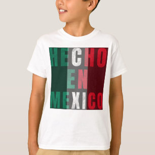 Camiseta Hecho en Mexico Design - Autêntico Orgulho Mexican