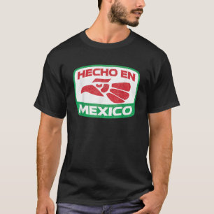 Camiseta Hecho En Mexico T Shirt Feito No México
