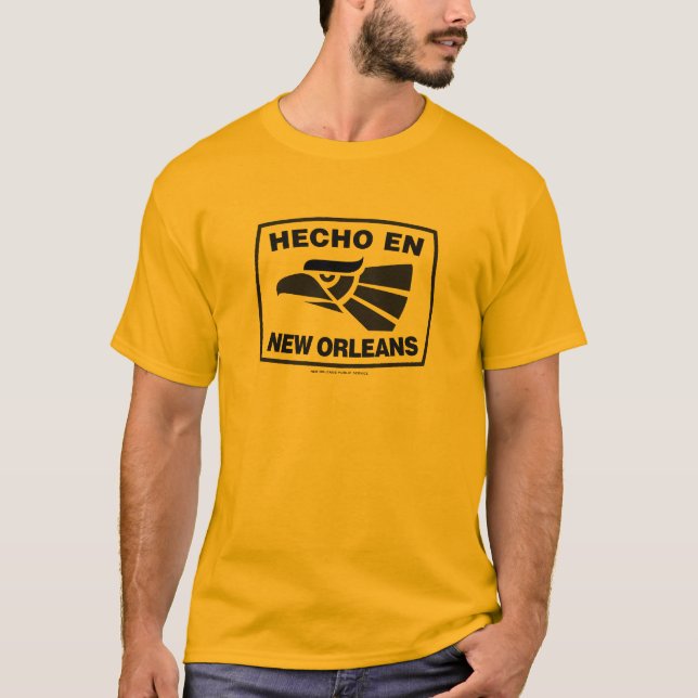 Camiseta Hecho En New Orleans (Frente)