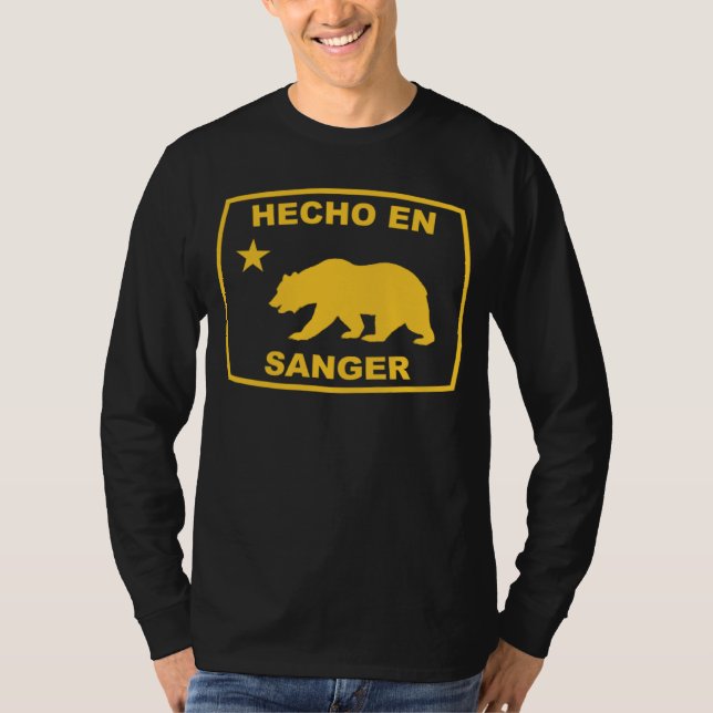 Camiseta Hecho en Sager California Republic Pacific Coast (Frente)
