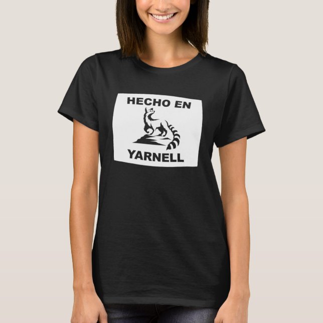 Camiseta Hecho en Yarnell Arizona Ringtail State Animal (Frente)