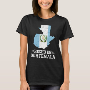 Camiseta Hecho na Guatemala Patrimônio guatemalteco