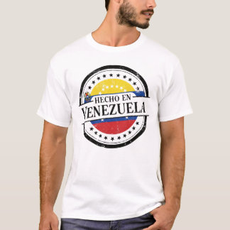 Camiseta Hecho na Venezuela - Produtor 100% Original
