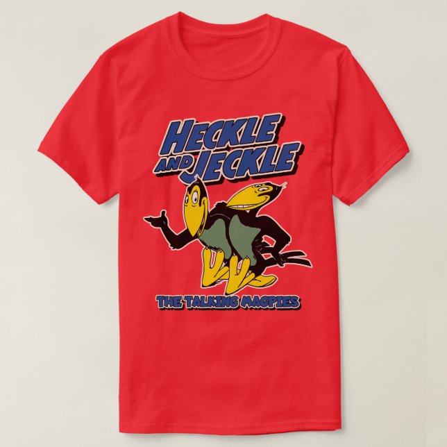 Camiseta HECKLE e JECKLE (Frente do Design)
