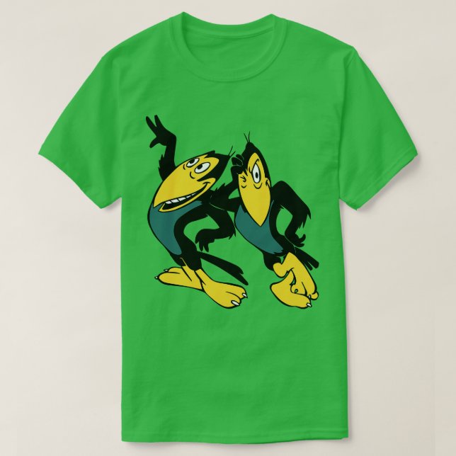 Camiseta Heckle e Jeckle 1 (Frente do Design)